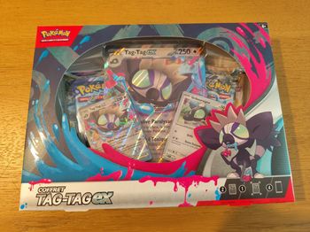 Coffret Tag Tag ex boosters cartes Pokémon origine perdue faille paradoxe forces temporelles