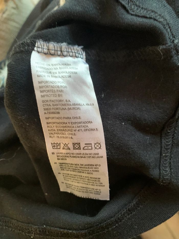 Débardeur fantaisie noir taille S - photo numéro 5