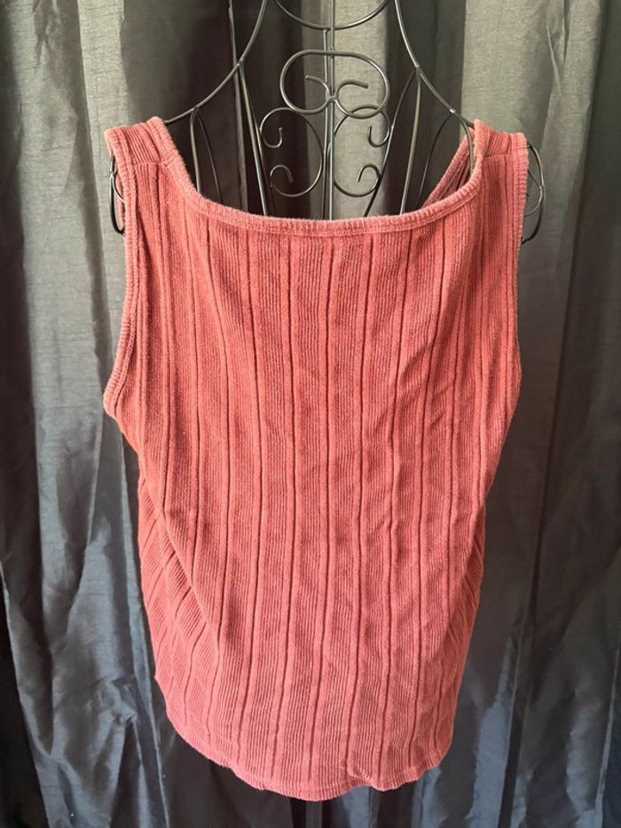 Débardeur bordeaux Kiabi - Taille XL - Bon état - photo numéro 2