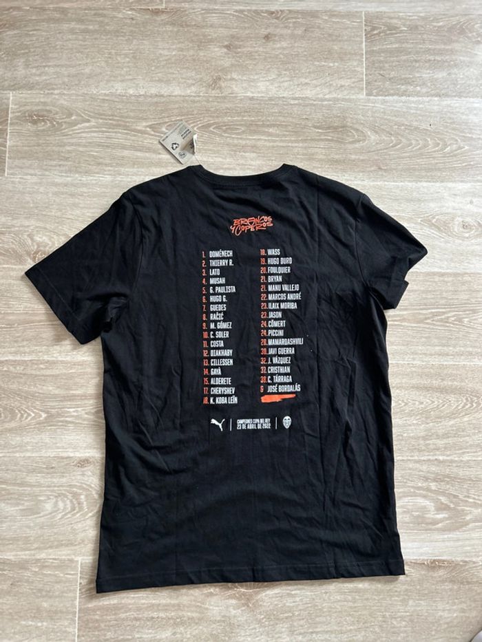 T-shirt fans, supporter football Puma Valencia C.F M - photo numéro 4