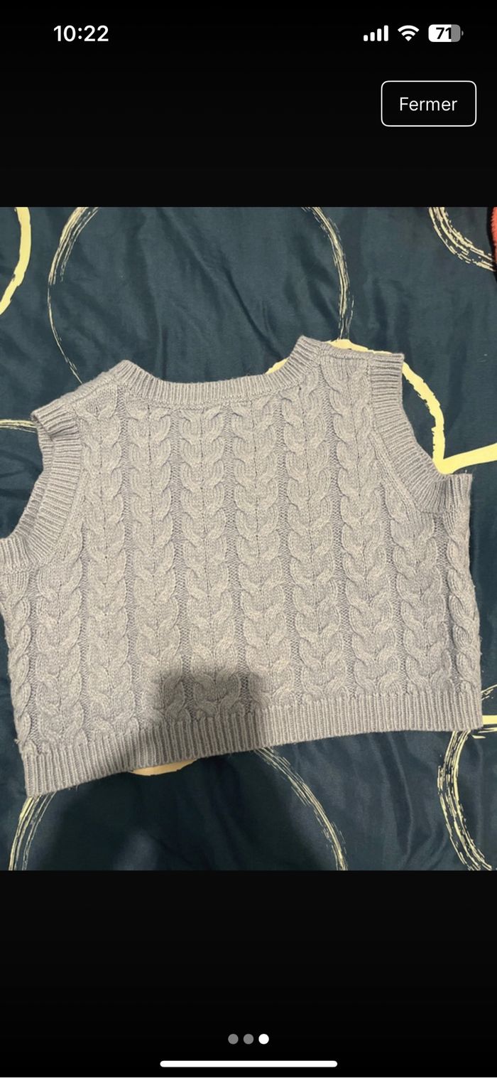 Pull sans manche - photo numéro 3