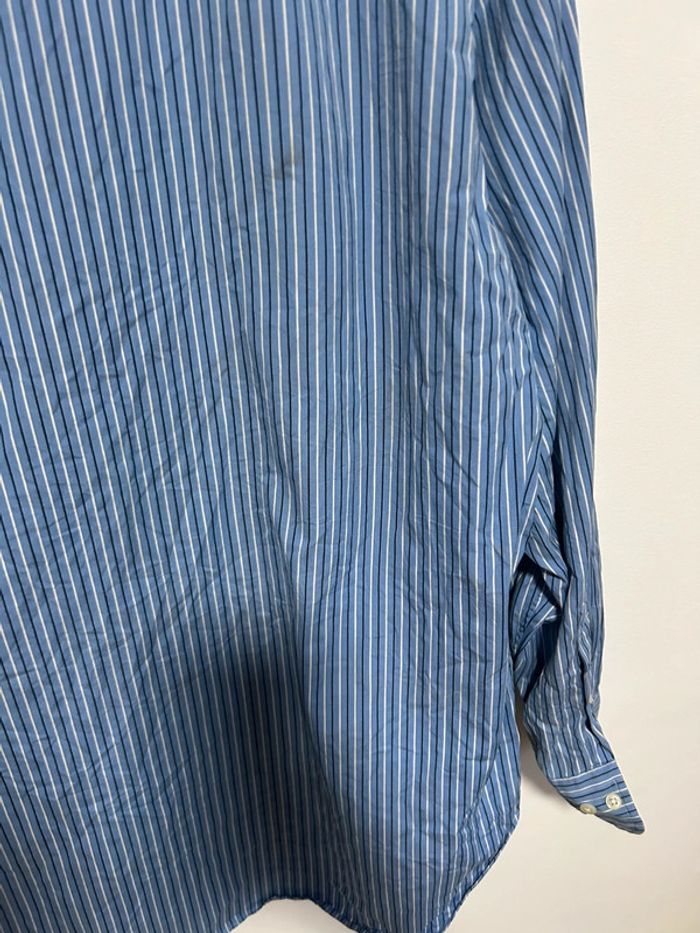 Magnifique chemise oversize à rayures • Ralph Lauren • Taille L - photo numéro 11