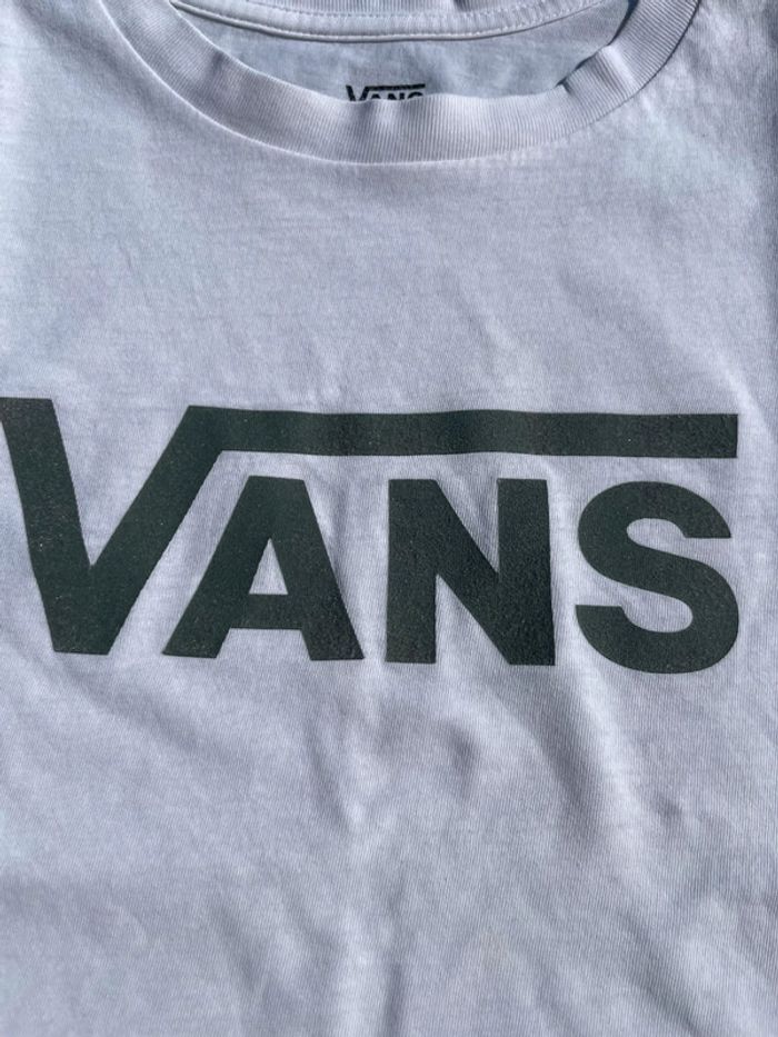 Tee-shirt blanc Vans - photo numéro 2