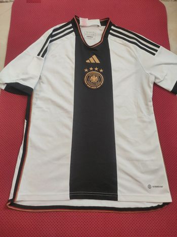 Maillot de foot Allemagne, Adidas Authentique Officiel taille enfant 15/16 ans