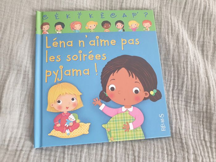 Livre Léna n'aime pas les soirées pyjama - Fleurus