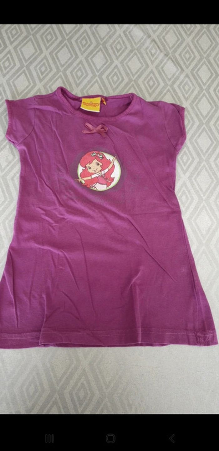 Robe fille 4 ans Charlotte aux fraises