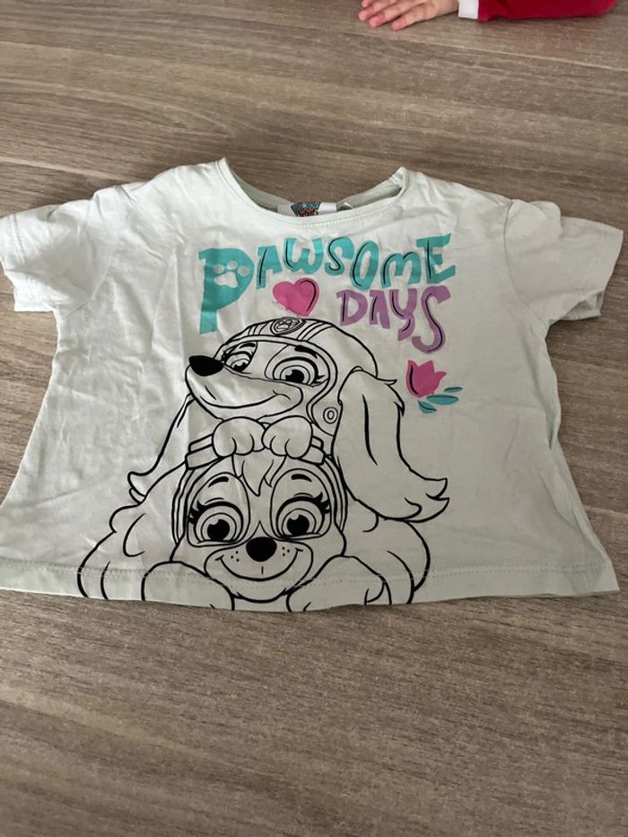 T shirt paw patrouille
