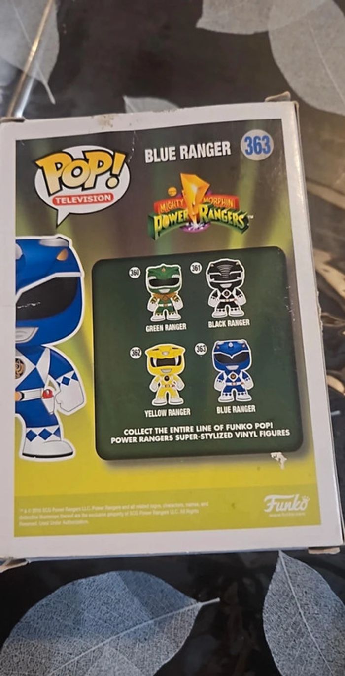 Funko pop 363 blue ranger - photo numéro 3