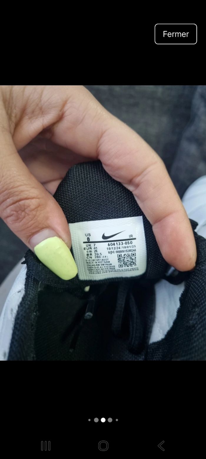 Chaussure basket Nike 41 - photo numéro 5