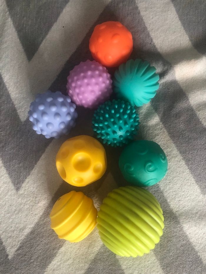 Lot de balles sensorielles