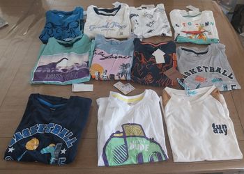 Lot de 11 hauts mc garçon 10ans neufs