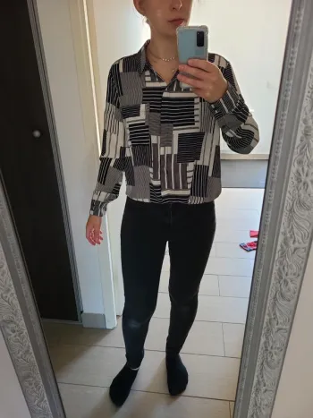 Robe chemise à rayures