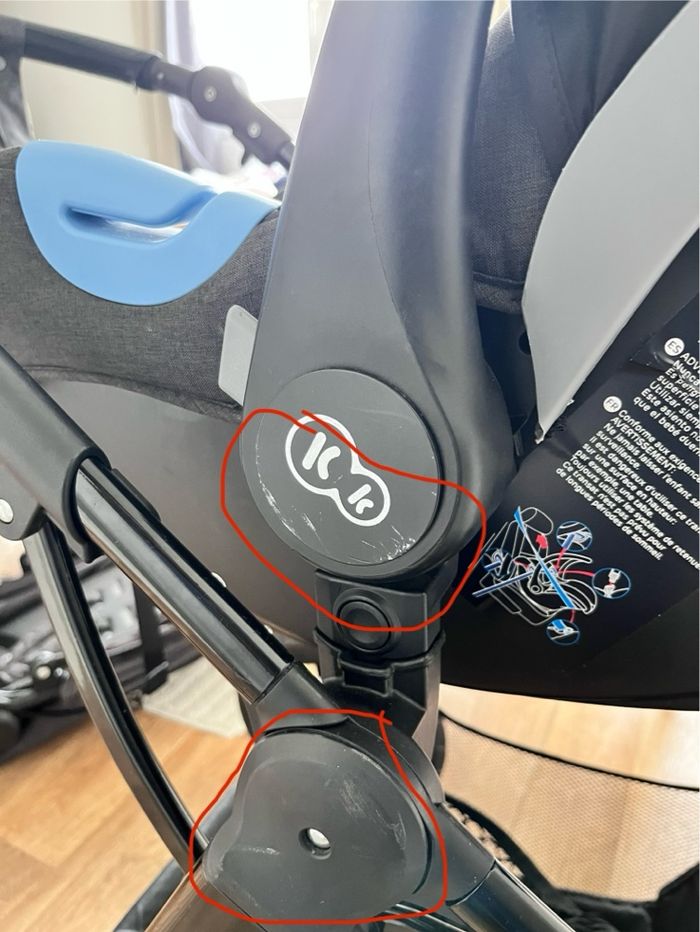 Poussette kinderkraft moov 3 en 1 - photo numéro 9