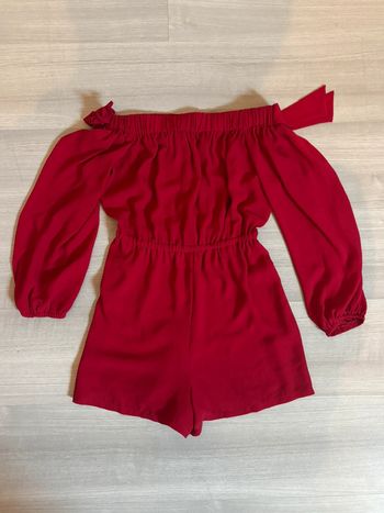 Combishort rouge