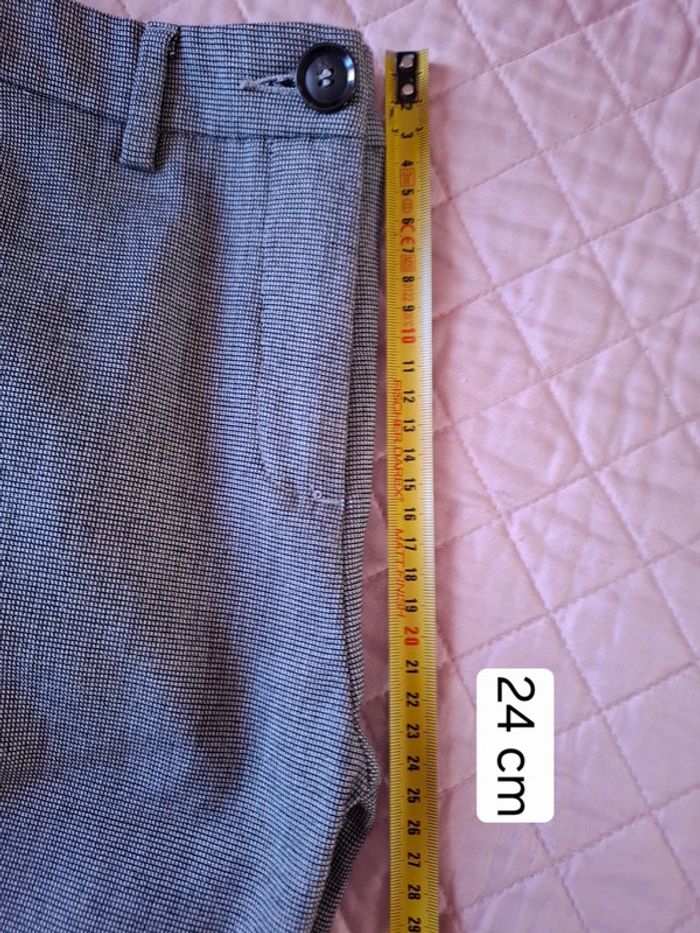 Pantalon gris habillé - Benetton - T. 34 - photo numéro 9