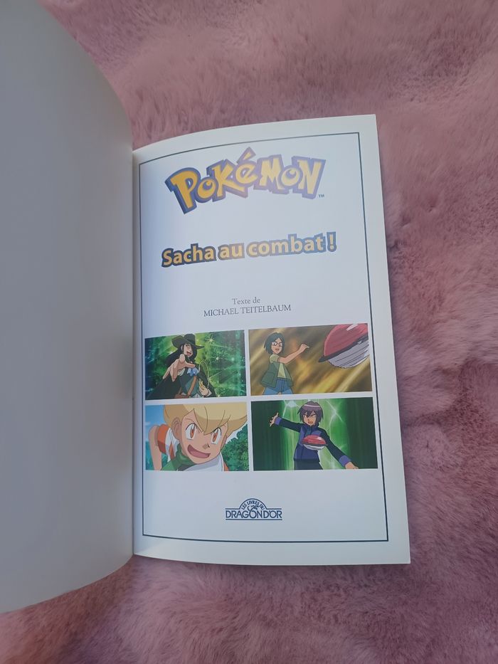 Livre enfant pokemon sachant au combat! - photo numéro 3