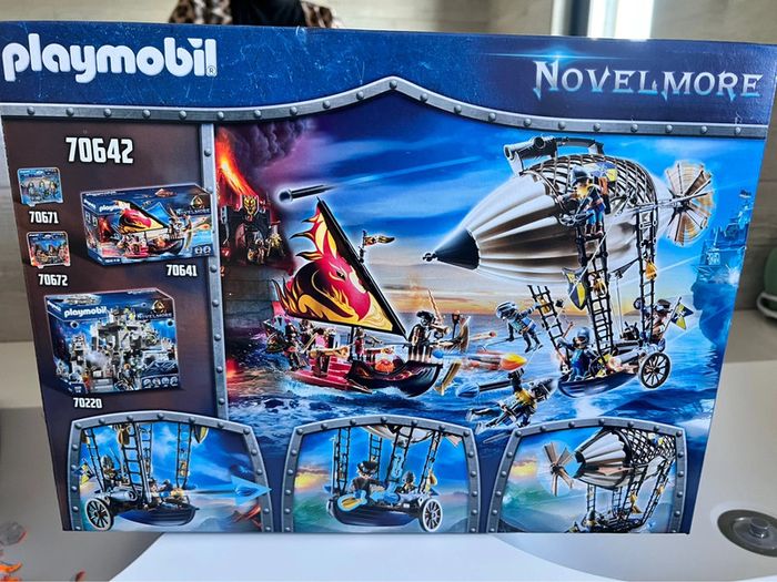 Playmobil 70642 novelmore aérostar de Dario. Neuf / boîte scellée - photo numéro 3