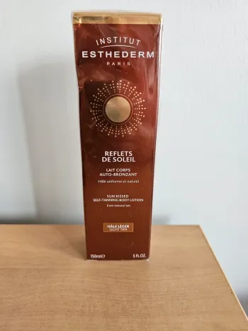 Lait auto bronzant institut esthederm
