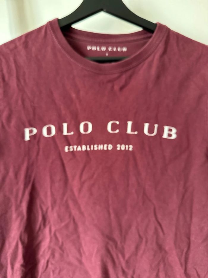Tee shirt polo club - photo numéro 3