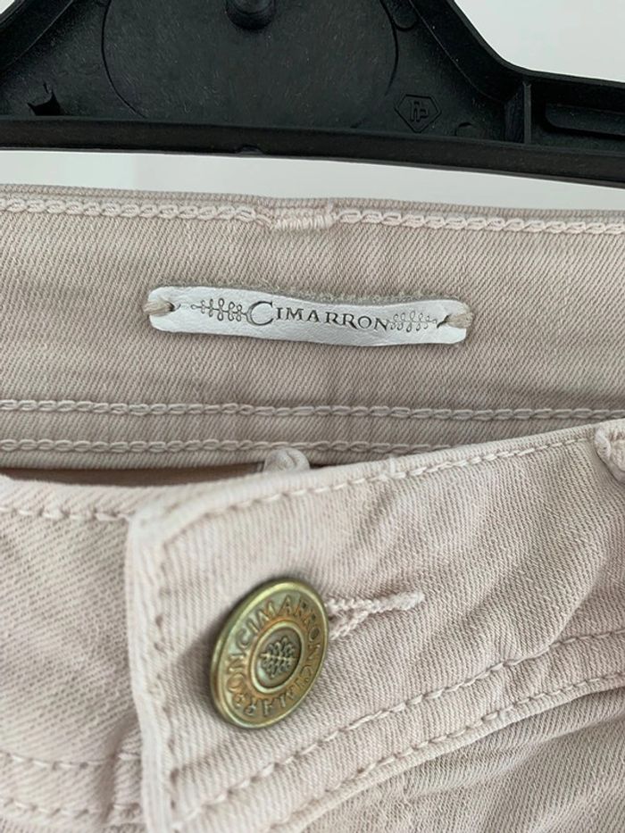 pantalon et legging Cimarron crème taille 36 - photo numéro 4
