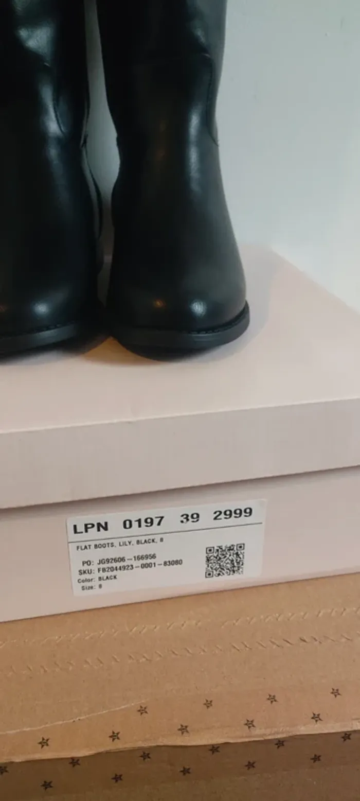 JustFab Lily Bottes hautes taille 38,5 Neuf - photo numéro 3
