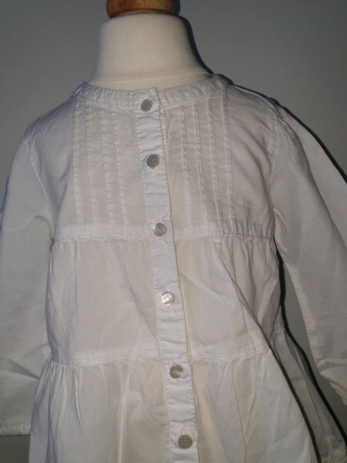 Tunique blanche MEXX 24 mois - photo numéro 2