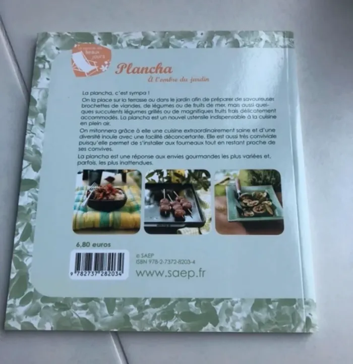 Livre recettes plancha - photo numéro 2