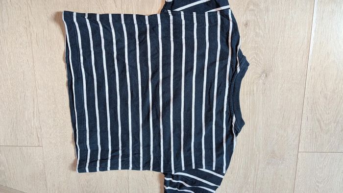 T shirt marinière garçon 3 ans - photo numéro 4