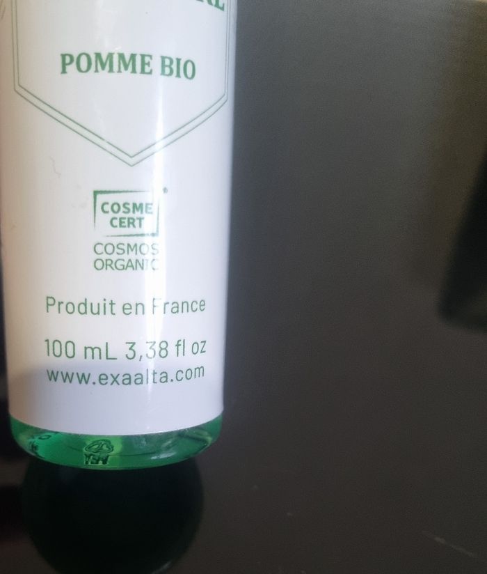eau micellaire exaalta pomme bio 100ml - photo numéro 3