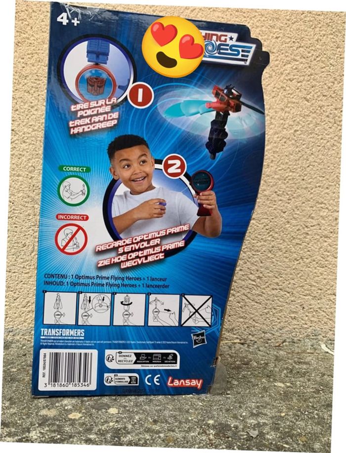 Transformers Flying Heroes - Optimus Prime - photo numéro 2