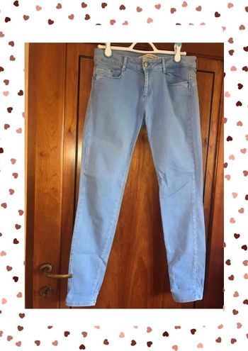 Skinny bleu clair 40 Zara