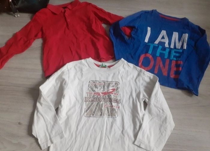 Lot Tee-shirt manches longues 5ans