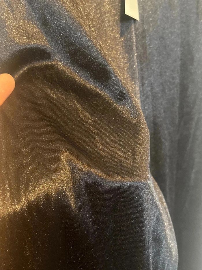 Leggings noir pailletée taille 48neuf avec étiquette - photo numéro 3