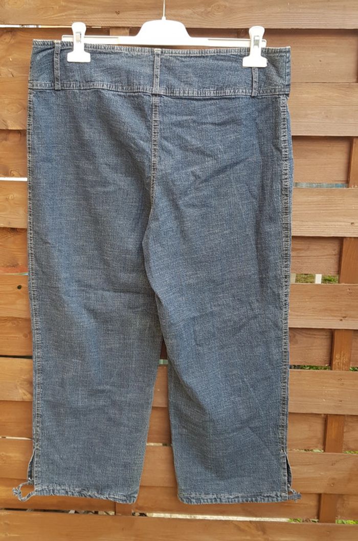 Pantacourt large en jean, made in France 🇨🇵 - photo numéro 8