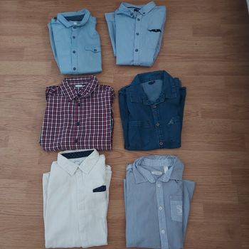 lot chemises garçon 12 ans