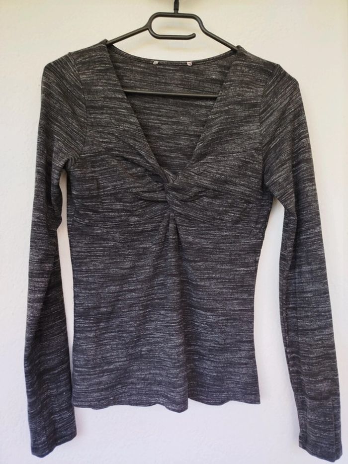 #Pull#gris#léger - photo numéro 4