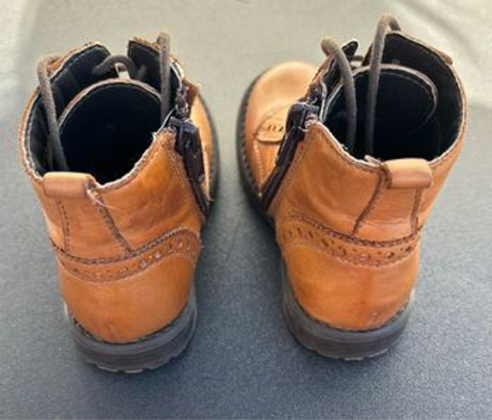 Bottines camel en cuir pointure 22 Free Monday - photo numéro 4