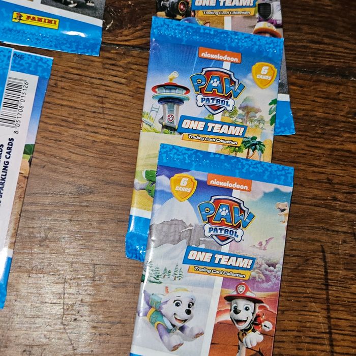 Pat patrouille lot paquets cartes panini - photo numéro 6