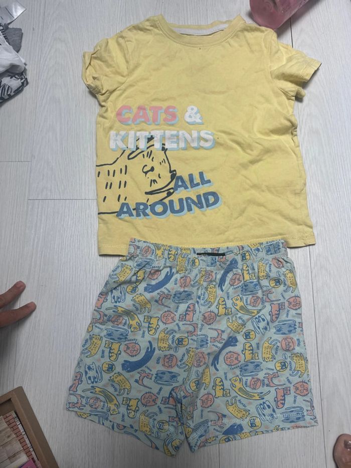 Pyjama, short tex 4-5 ans - photo numéro 2