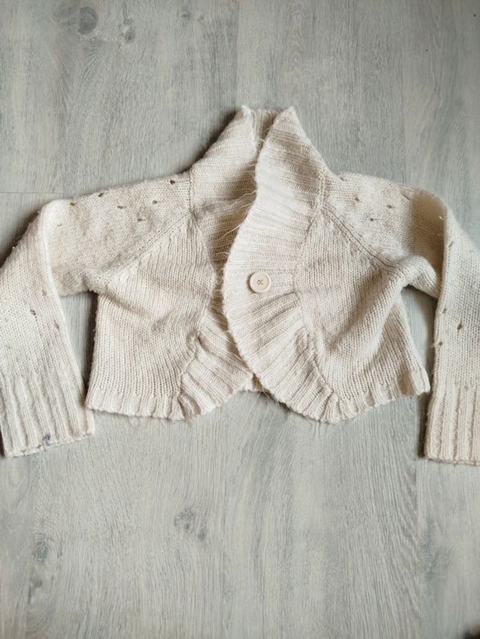 Gilet court chaud 6 ans