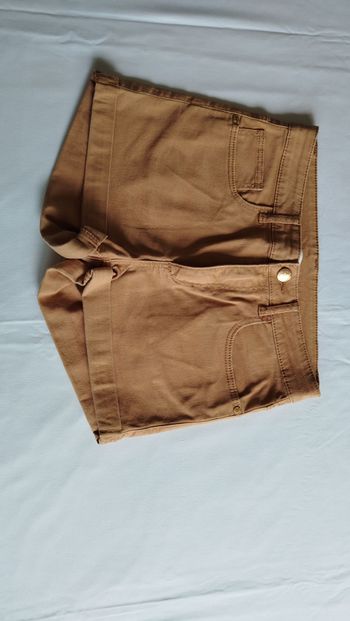 short en jean marron 13-14ans