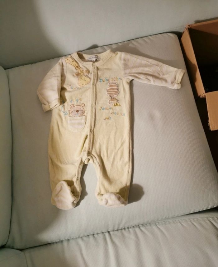 Pyjama velours 6 mois