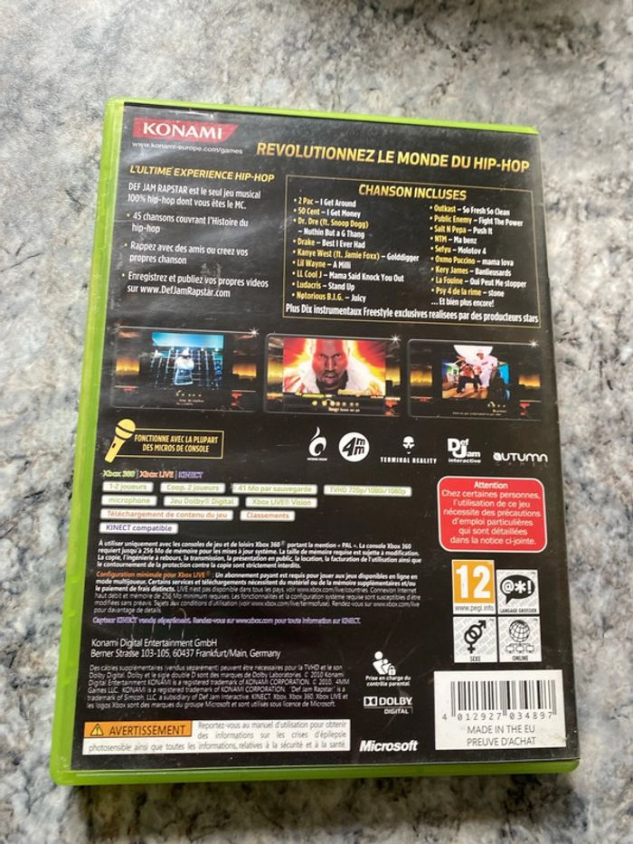 def jam rap star Xbox 360 - photo numéro 7