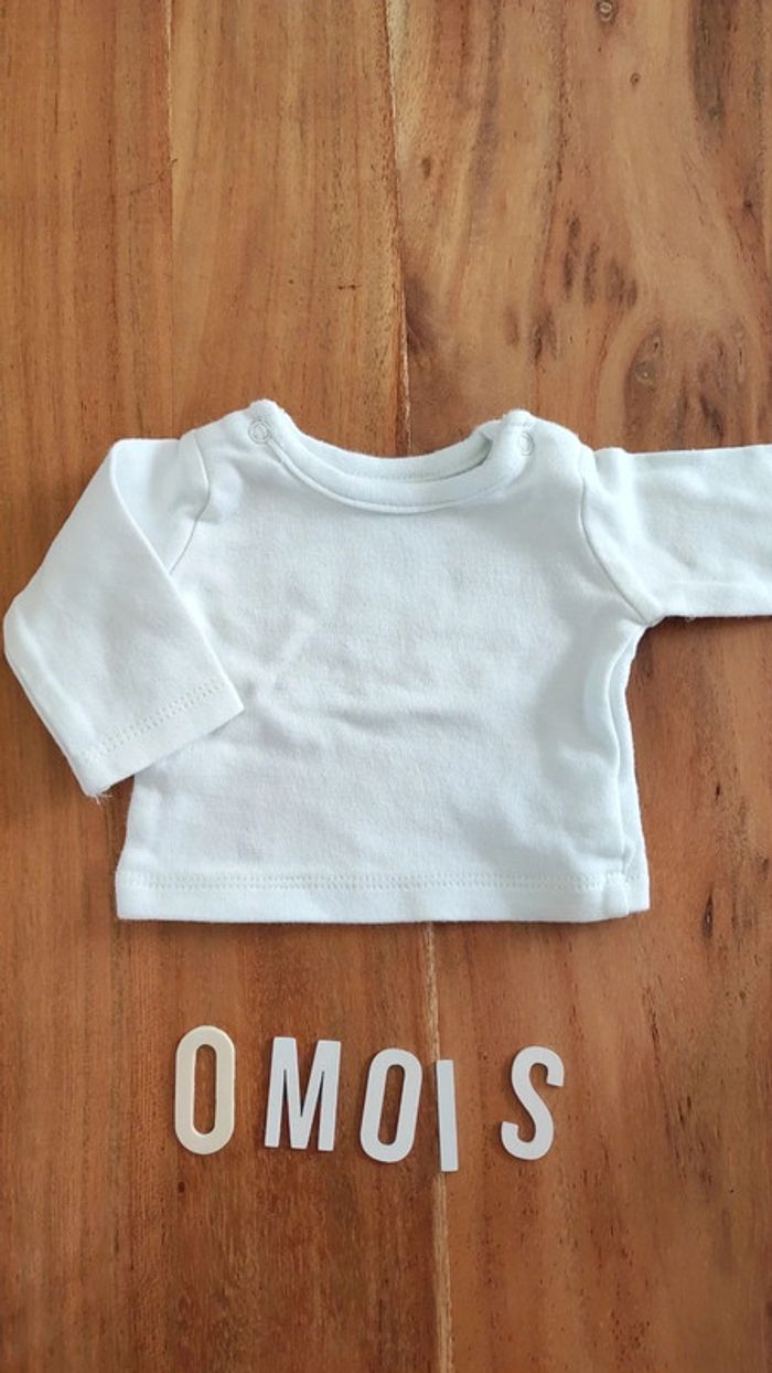 Tee short manches longues