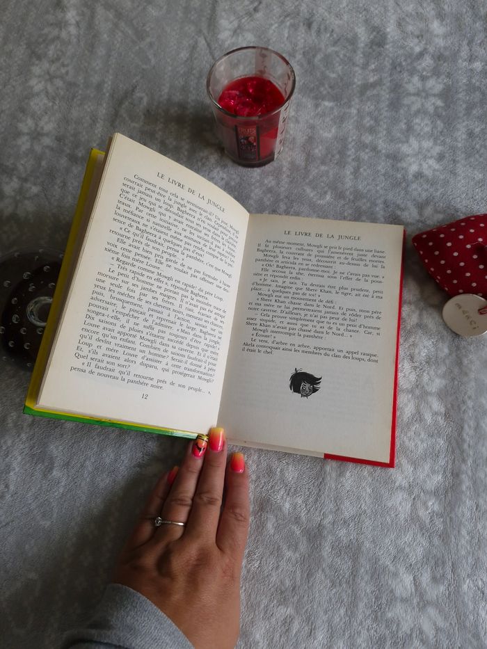 Livre "Le livre de la jungle" ancienne collection Walt Disney - photo numéro 2
