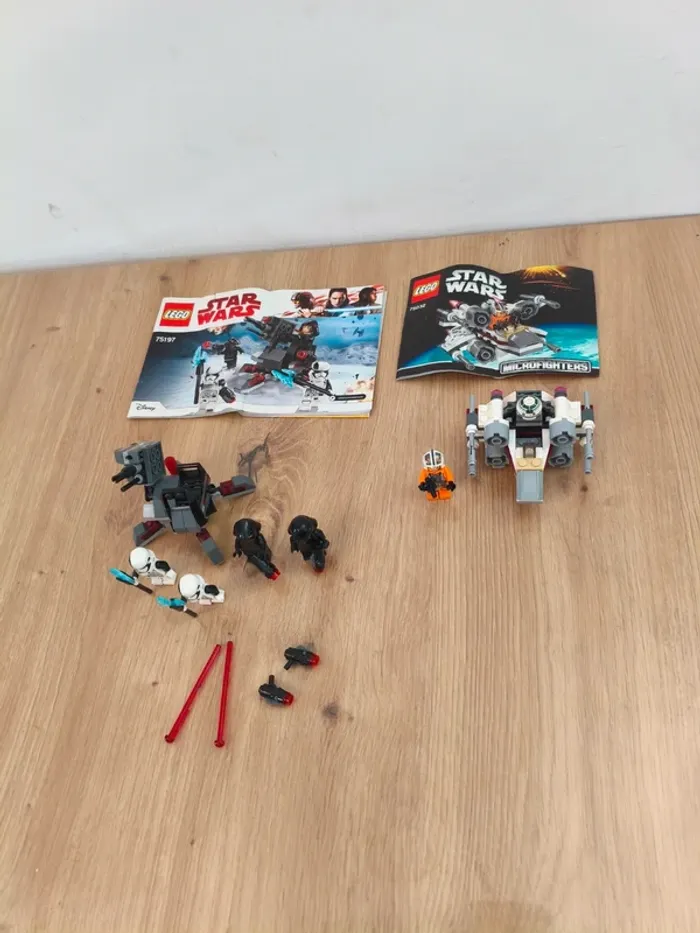 Lot Lego Star Wars 75197 / 75032