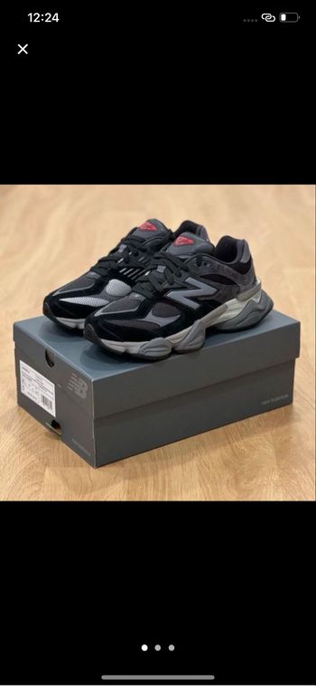 New balance - 9060 - baskets - noir et gris foncé 38
