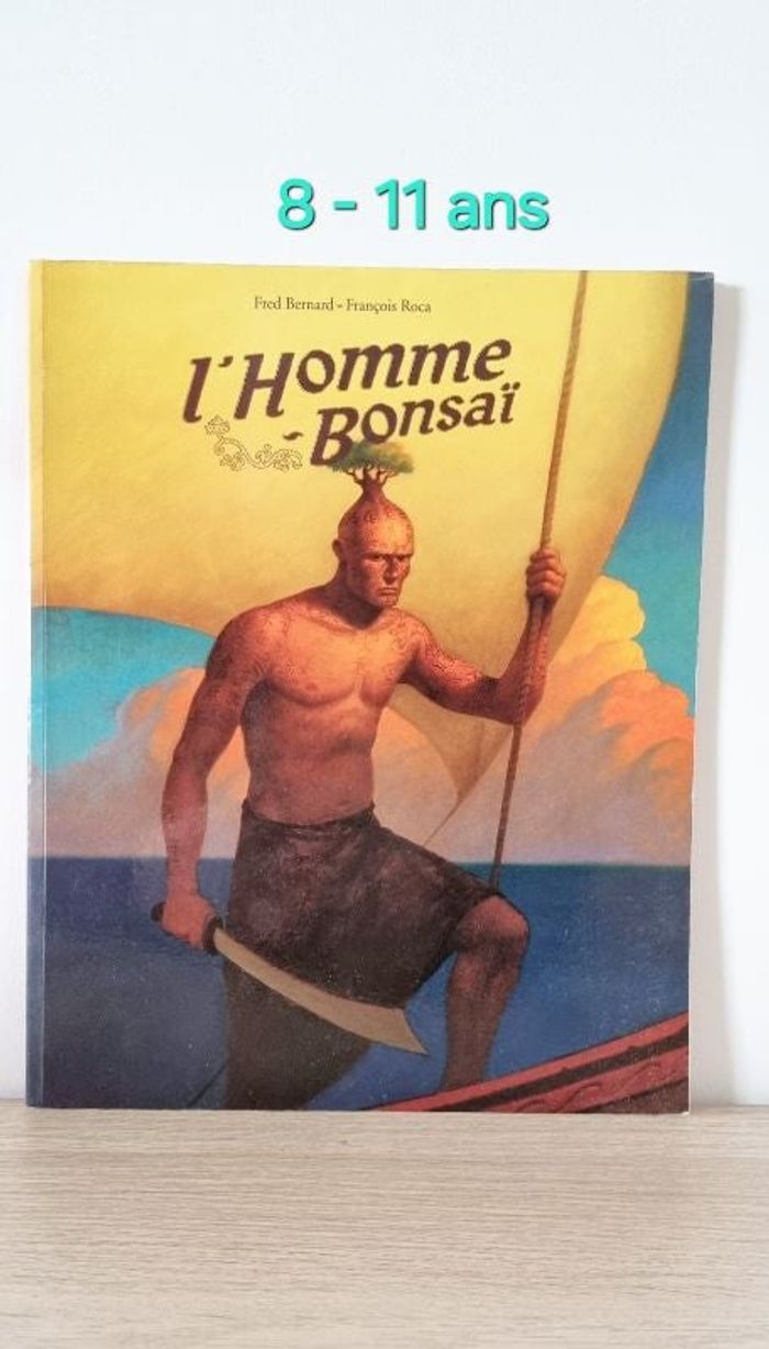 Livre jeunesse " L'homme Bonsaï "