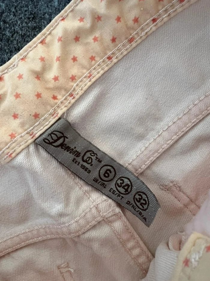 Short crème femme Demin co taille XS Short crema mujer Shorts crema donna Creme Shorts Damen - photo numéro 4