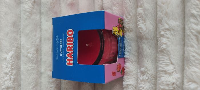 Bougie Haribo – Bonbons Fraise – 85g - photo numéro 2